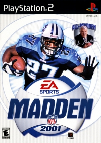 PS2 - Madden NFL 2001 Box Art Front
