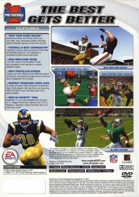 PS2 - Madden NFL 2003 Box Art Back