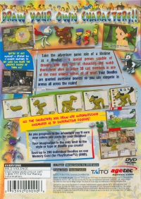 PS2 - Magic Pengel Box Art Back