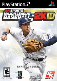PS2 - Major League Baseball 2K10 Box Art Front