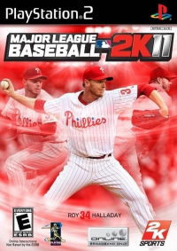 PS2 - Major League Baseball 2K11 Box Art Front