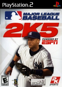 PS2 - Major League Baseball 2K5 Box Art Front