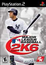 PS2 - Major League Baseball 2K6 Box Art Front