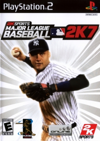 PS2 - Major League Baseball 2K7 Box Art Front