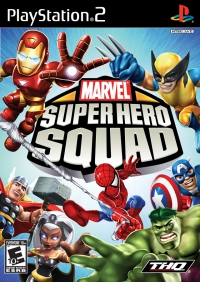 PS2 - Marvel Super Hero Squad Box Art Front