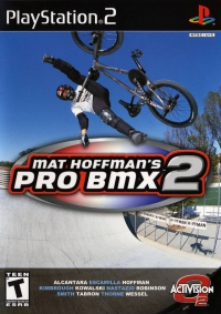 PS2 - Mat Hoffman's Pro BMX 2 Box Art Front