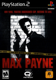 PS2 - Max Payne Box Art Front
