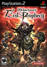 PS2 - McFarlane's Evil Prophecy Box Art Front