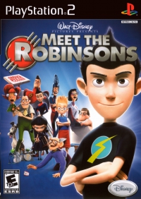 PS2 - Meet the Robinsons Box Art Front