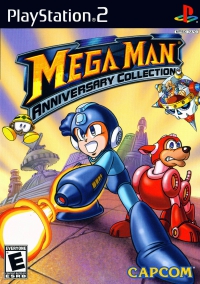 PS2 - Mega Man Anniversary Collection Box Art Front
