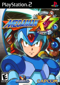 PS2 - Mega Man X7 Box Art Front
