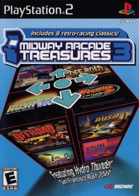 PS2 - Midway Arcade Treasures 3 Box Art Front