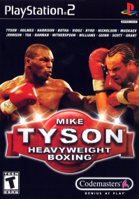 PS2 - Mike Tyson Heavyweight Boxing Box Art Front