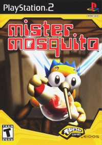 PS2 - Mister Mosquito Box Art Front