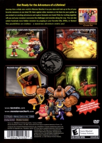 PS2 - Monster Rancher 4 Box Art Back