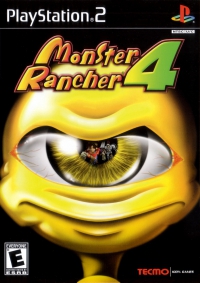 PS2 - Monster Rancher 4 Box Art Front
