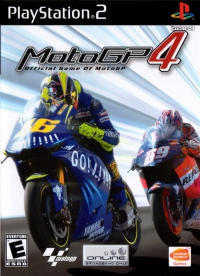 PS2 - MotoGP 4 Box Art Front