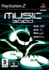 PS2 - Music 3000 Box Art Front