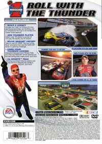 PS2 - NASCAR Thunder 2003 Box Art Back