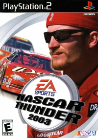 PS2 - NASCAR Thunder 2003 Box Art Front