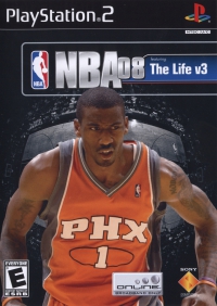 PS2 - NBA 08 Box Art Front
