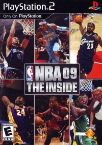 PS2 - NBA 09 The Inside Box Art Front
