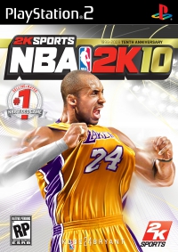 PS2 - NBA 2K10 Box Art Front