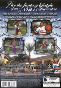 PS2 - NBA Ballers Box Art Back