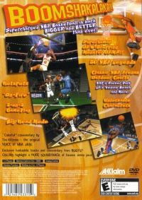 PS2 - NBA Jam Box Art Back