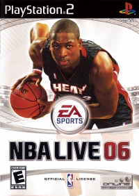 PS2 - NBA Live 06 Box Art Front