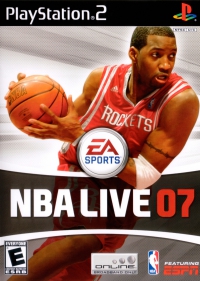 PS2 - NBA Live 07 Box Art Front
