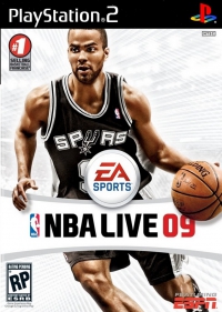 PS2 - NBA Live 09 Box Art Front