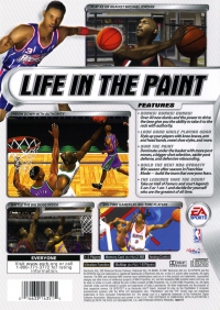 PS2 - NBA Live 2002 Box Art Back