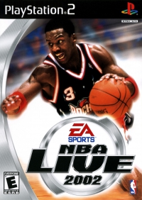 PS2 - NBA Live 2002 Box Art Front