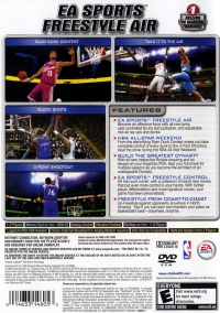 PS2 - NBA Live 2005 Box Art Back