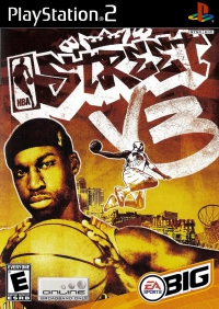 PS2 - NBA Street V3 Box Art Front