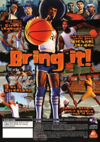 PS2 - NBA Street Box Art Back