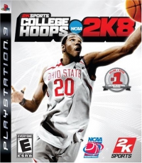 PS2 - NCAA College Hoops 2K8 Box Art Front