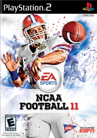 PS2 - NCAA Football 11 Box Art Front