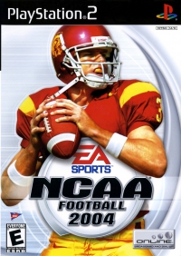 PS2 - NCAA Football 2004 Box Art Front