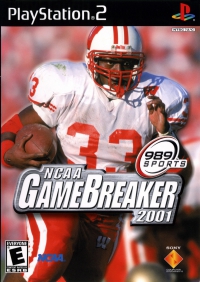 PS2 - NCAA Gamebreaker 2001 Box Art Front