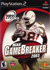 PS2 - NCAA Gamebreaker 2003 Box Art Front