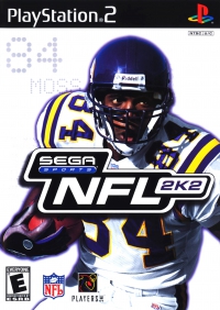 PS2 - NFL 2K2 Box Art Front