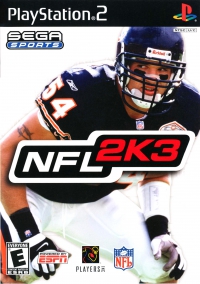PS2 - NFL 2K3 Box Art Front