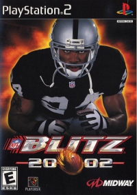PS2 - NFL Blitz 20 02 Box Art Front