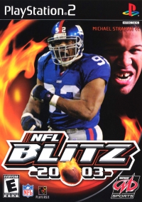 PS2 - NFL Blitz 20 03 Box Art Front