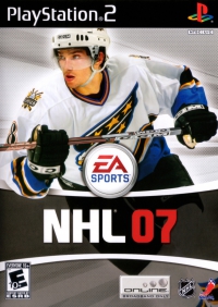 PS2 - NHL 07 Box Art Front
