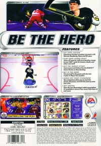 PS2 - NHL 2002 Box Art Back