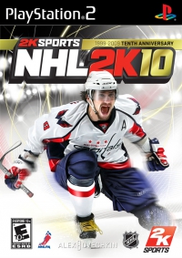 PS2 - NHL 2K10 Box Art Front
