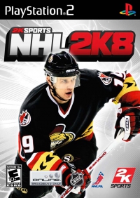 PS2 - NHL 2K8 Box Art Front